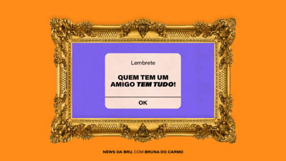 news da bru: obrigade amigo, você é um amigo